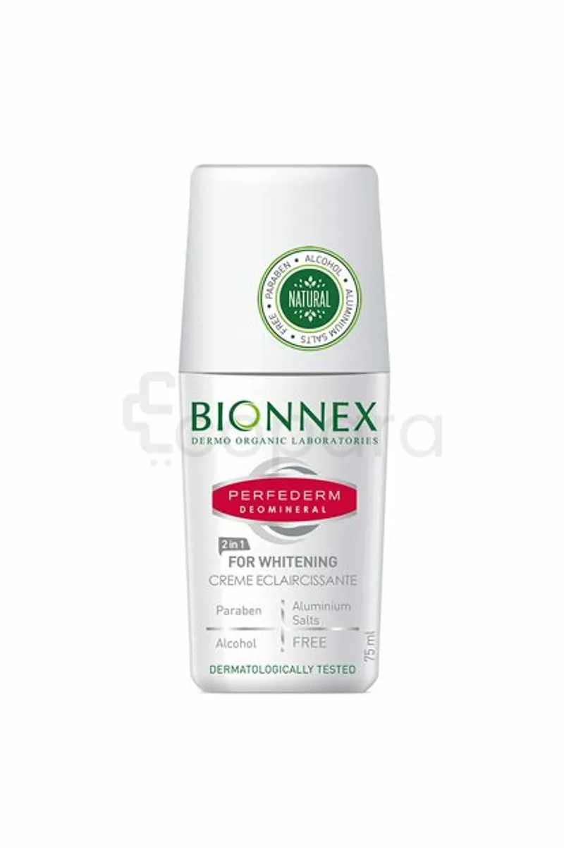 BIONNEX PERFEDERM DEOMINERAL ROLL-ON ÉCLAIRCISSANT 75ML