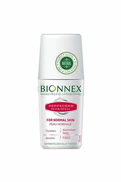 BIONNEX PERFEDERM DEOMINERAL ROLL-ON PEAU NORMALE 75ML