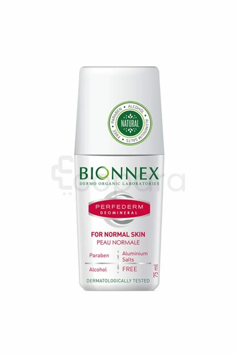 BIONNEX PERFEDERM DEOMINERAL ROLL-ON PEAU NORMALE 75ML