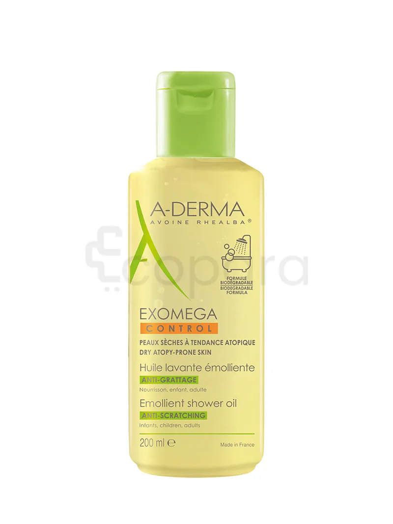 ADERMA EXOMEGA CONTROL HUILE LAVANTE EMOLIENTE ANTI-GRATTAGE 200ML