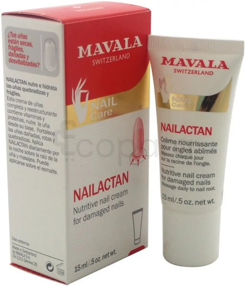 MAVALA NAIL CARE NAILACTAN CREME NOURRISSANTE TUBE 15ML
