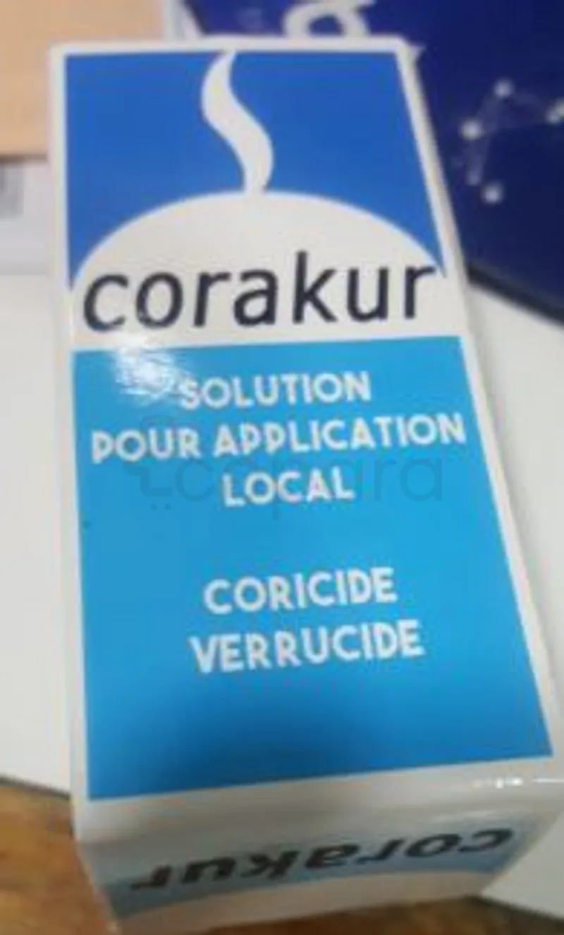 CORAKUR SOLUTION POUR APPLICATION LOCAL CORICIDE VERRUCIDE 10ML