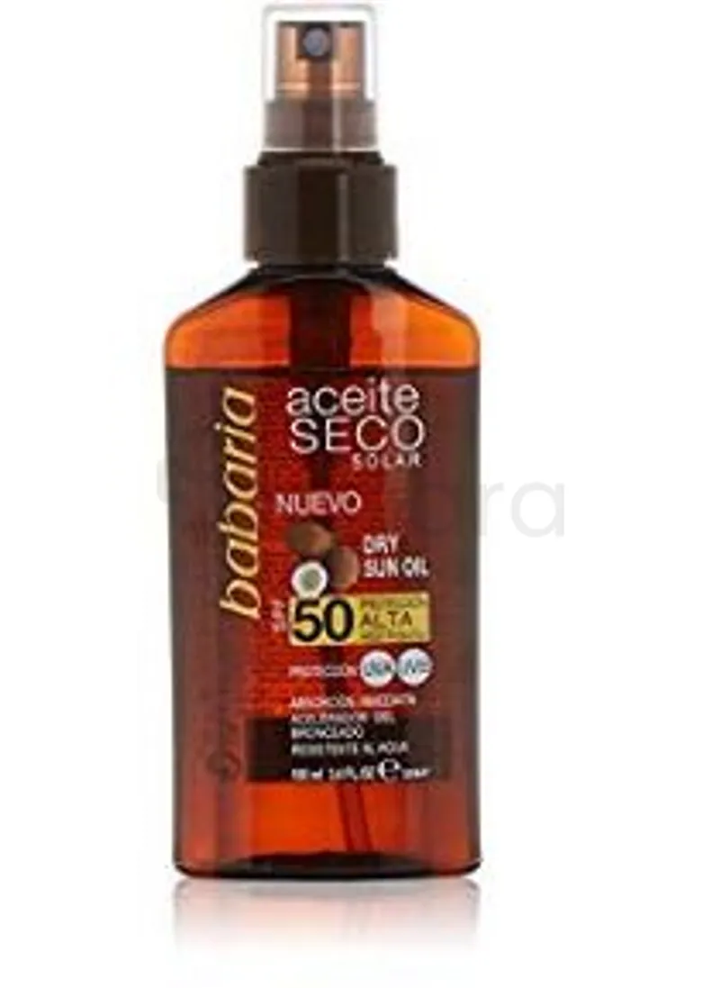 BABARIA ACEITE SECO HUILE DE COCO SPF50 100ML