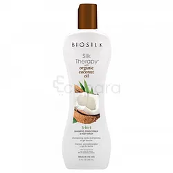 BIOSILK SILK THERAPY 3IN 1 SHAMPOOING COCO 355ML