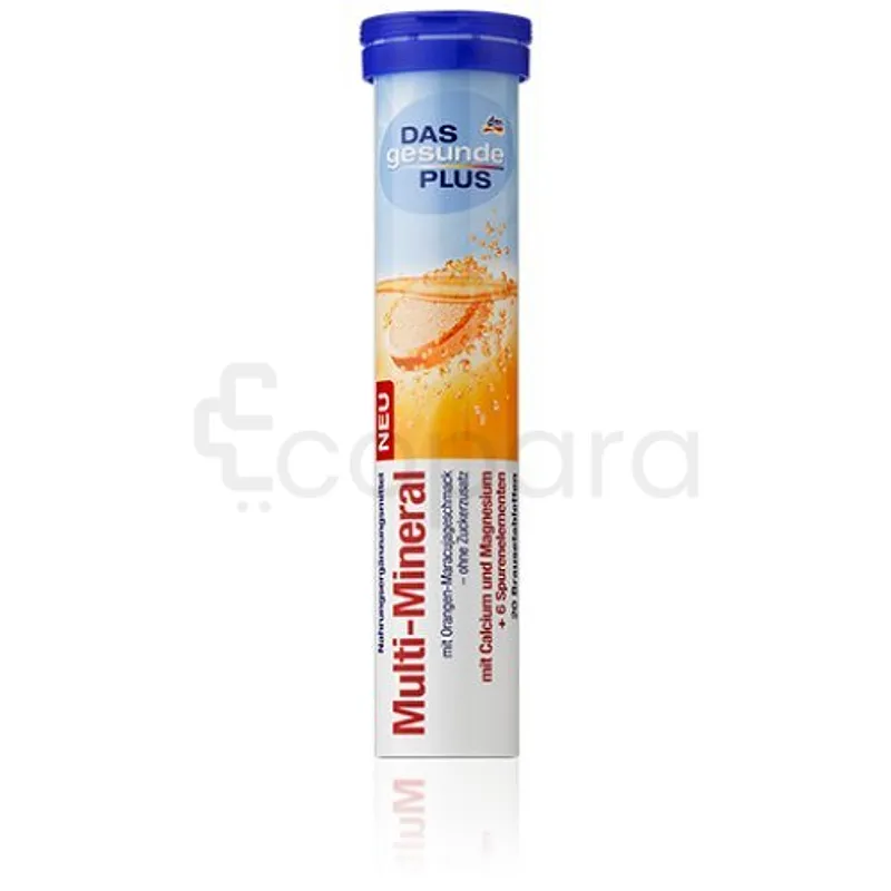 DAS GESUNDE PLUS  MULTI-MINERAL BOITE DE 20 COMPRIMES EFFERVESCENTS