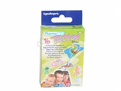 PHARMADOCT PANSEMENTS TATTOO KIDS BOITE DE 16