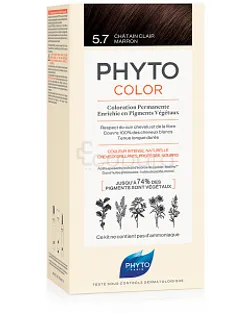 PHYTO COLOR N5.7 CHATAIN CLAIR MARRON