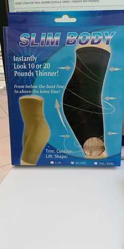 SLIM BODY SHORT INSTANLY LOOK 10 OR 20 POUNDS THINNER REFERENCE 001