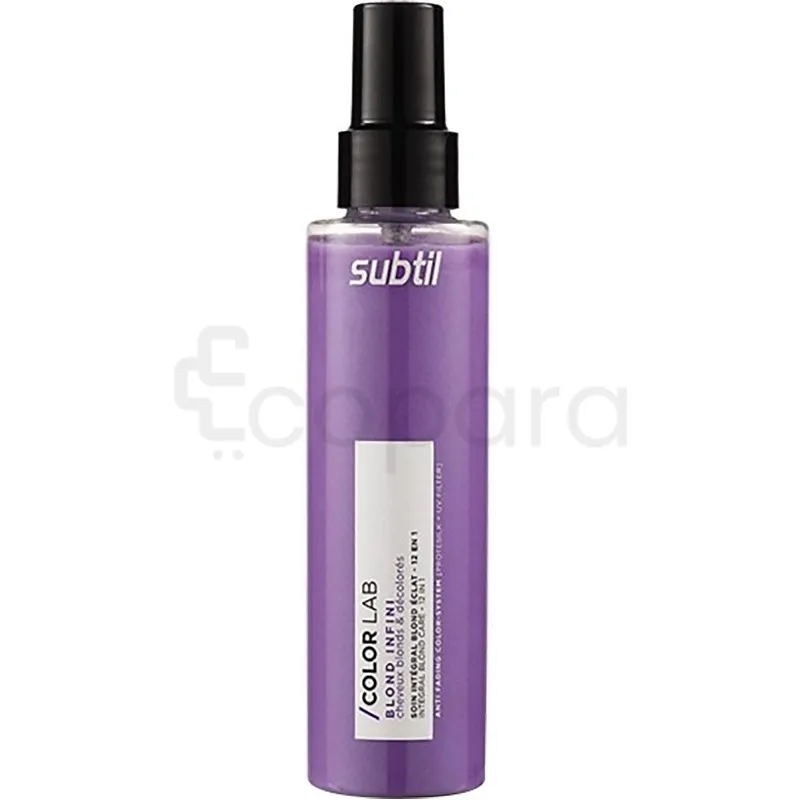 SUBTIL COLOR LAB SOIN INTEGRAL 2 EN 1 BLOND ECLAT SANS RINCAGE 150ML