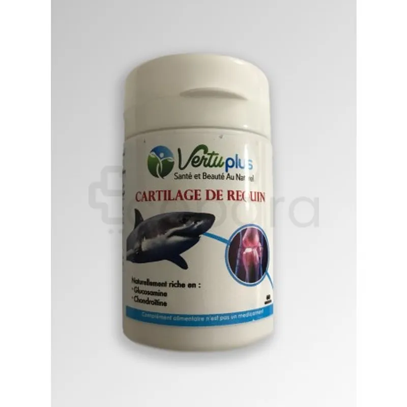 VERTUPLUS CARTILAGE DE REQUIN BOITE DE 60 GELULES