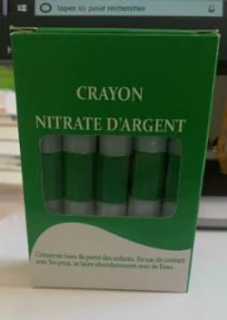 CRAYON NITRATE D'ARGENT BOITE DE 5