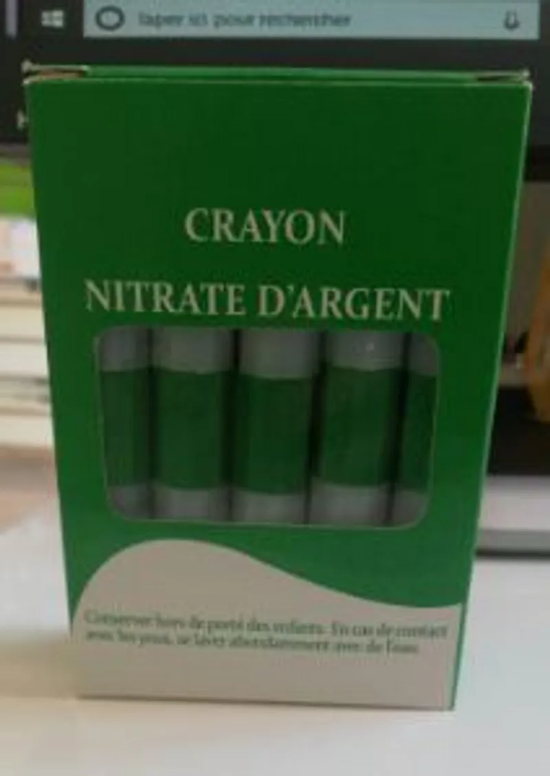 CRAYON NITRATE D'ARGENT BOITE DE 5