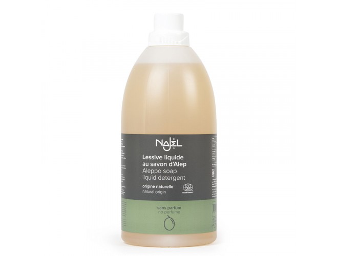 NAJEL LESSIVE LIQUIDE AU SAVON D'ALEP NATURELLE 2L