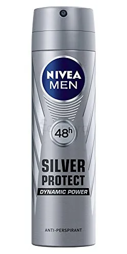 NIVEA MEN DEODORANT SPRAY SILVER PROTECT QUICKY DRY 48H 200ML