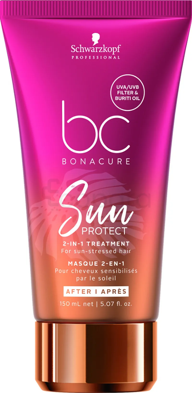 SCHWARZKOPF BC SUN PROTECT MASQUE 2 EN 1 APRES SOLEIL 150ML