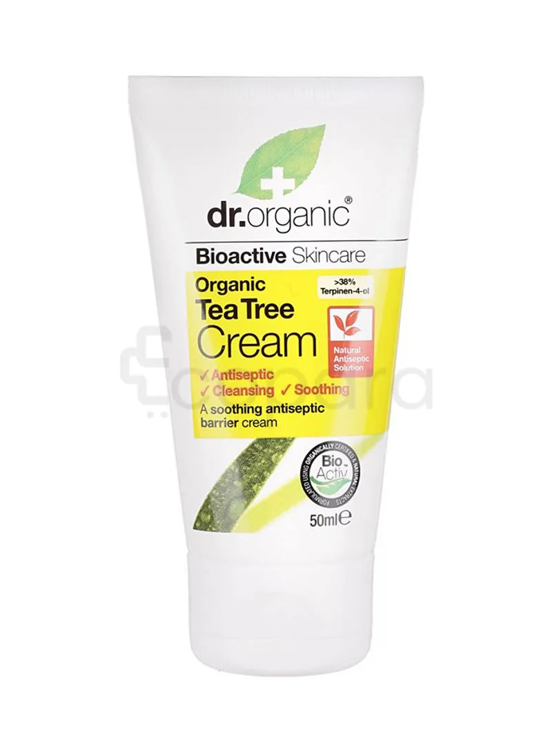 DR ORGANIC TEA TREE CREAM ARBRE A THE CREME CONCENCTREE 50ML