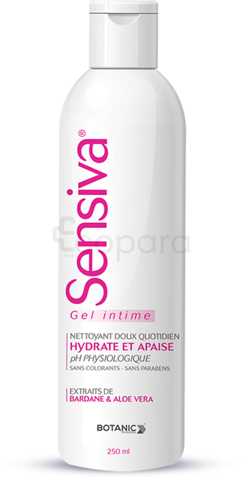 SENSIVA GEL INTIME HYDRATE ET APAISE 250ML