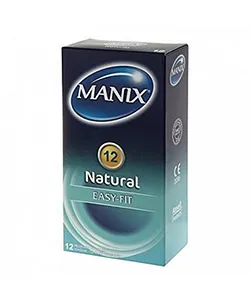 MANIX NATURAL EASY FIT BOITE DE 12