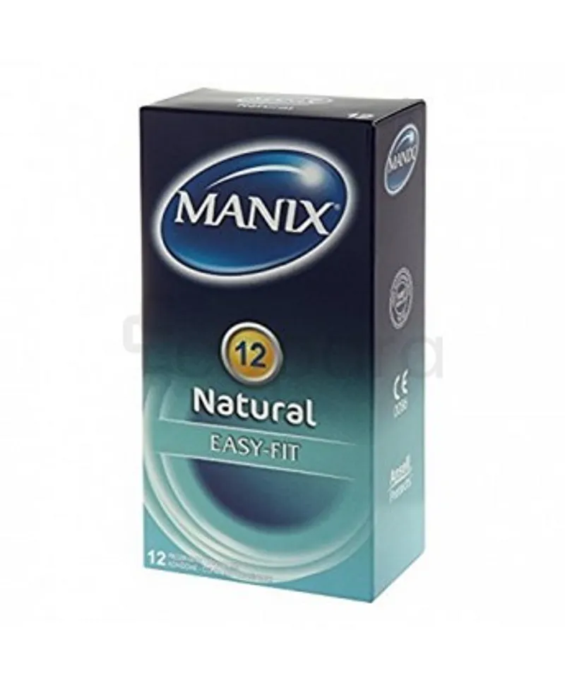 MANIX NATURAL EASY FIT BOITE DE 12