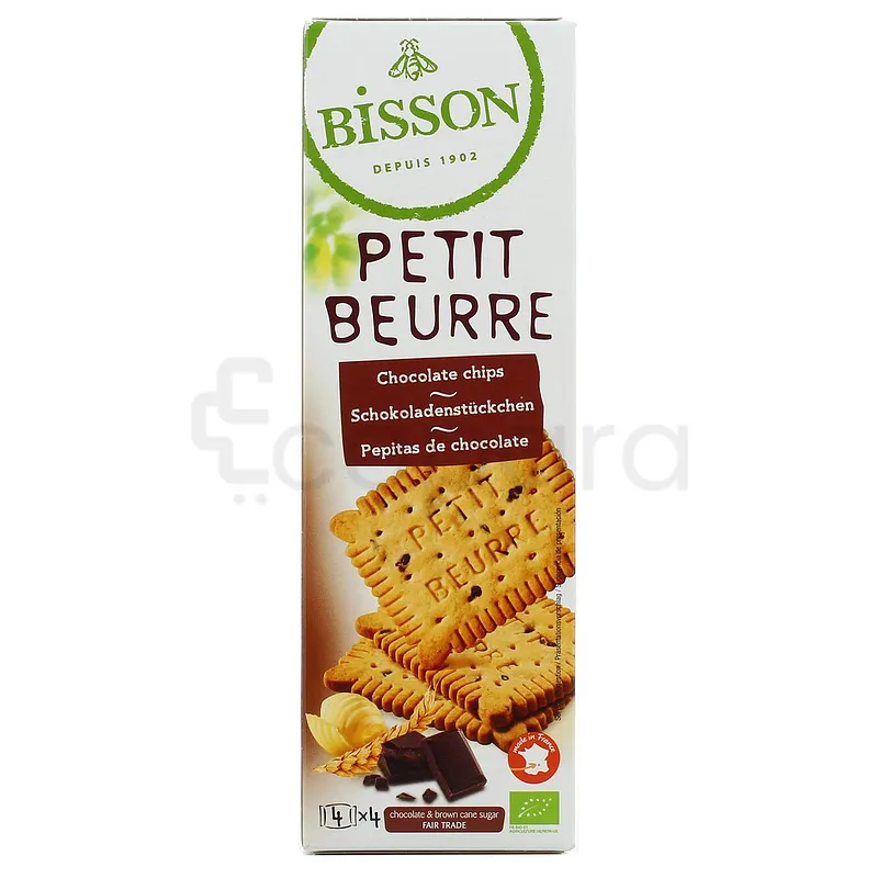 BISSON PETIT BEURRE PEPITES DE CHOCOLAT 150G