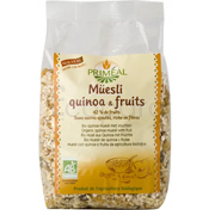 PRIMERL MUESLI FRUITS ET QUINOA 350G