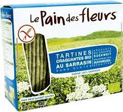 LE PAIN DES FLEURS TARTINES AU SARRASIN SANS GLUTEN 150G