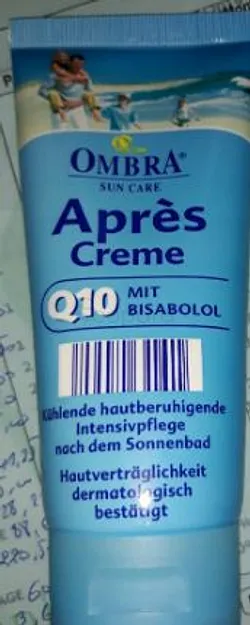 OMBRA APRES CREME Q10 ANTI-AGE 100ML