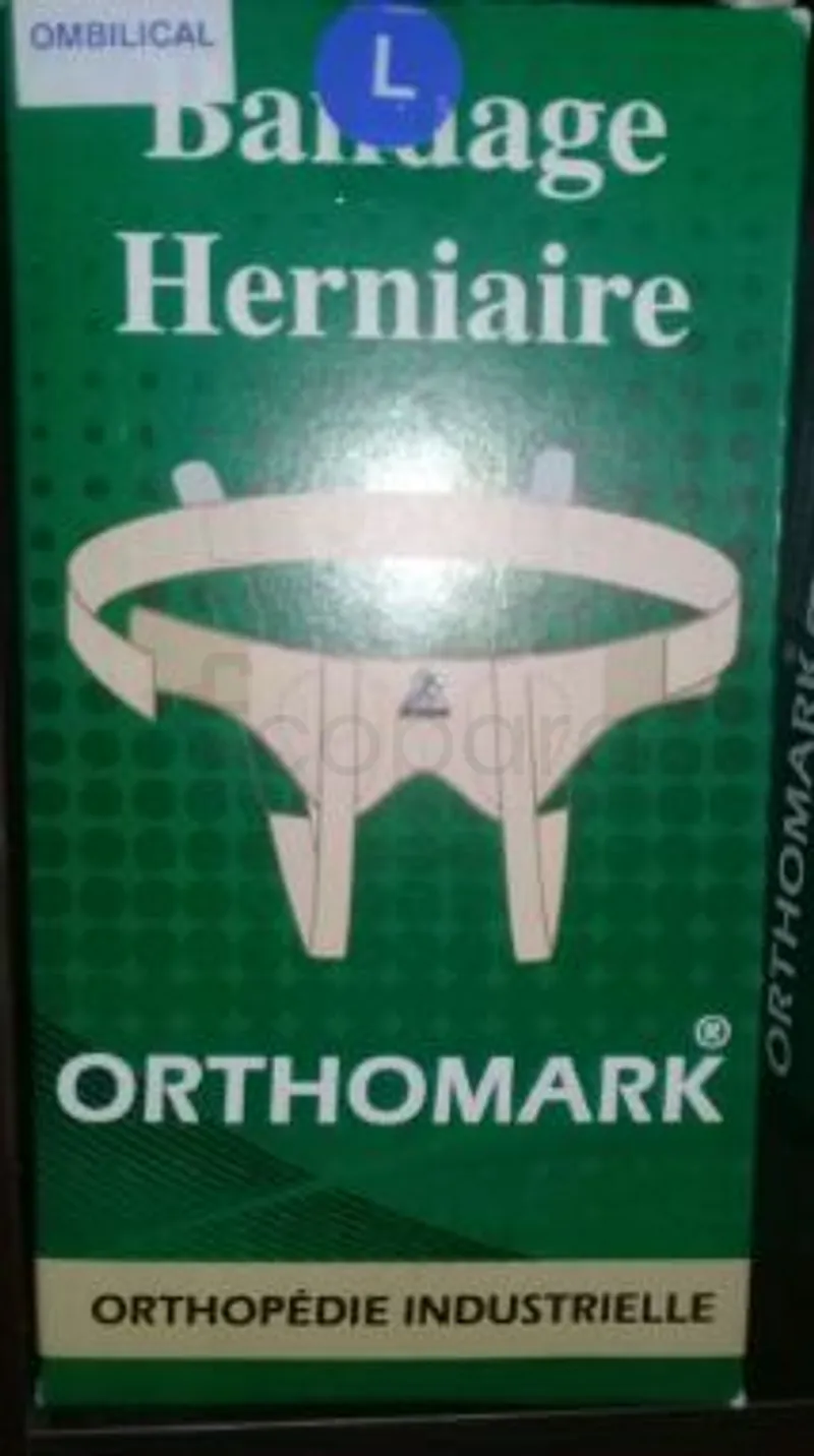 ORTHOMARK BANDAGE HERINAIRE OMBILICAL ADULTE TAILLE XL REFERENCE CH 514