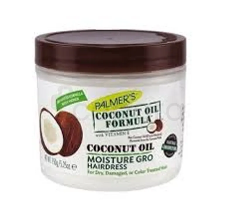 PALMER'S COCONUT OIL MOISTURE GRO HAIRDRESS SOIN CAPILLAIRE A L'HUILE DE NOIX DE COCO 150G