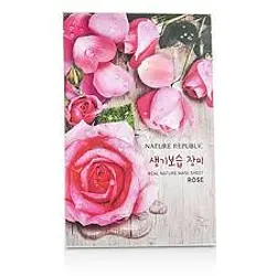 NATURE REPUBLIC REAL NATURE MASK SHEET ROSE 23ML