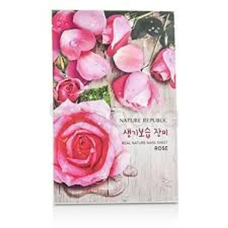 NATURE REPUBLIC REAL NATURE MASK SHEET ROSE 23ML
