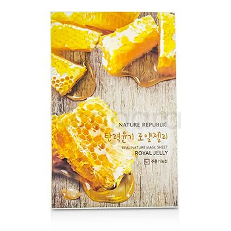 NATURE REPUBLIC REAL NATURE MASK SHEET ROYAL JELLY 23ML