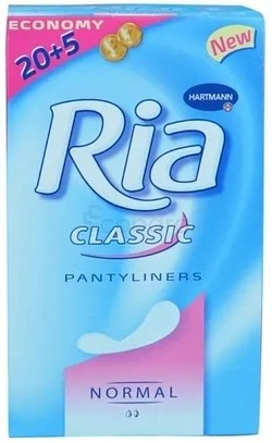 RIA CLASSIC PANTYLINERS NORMAL BOITE DE 25