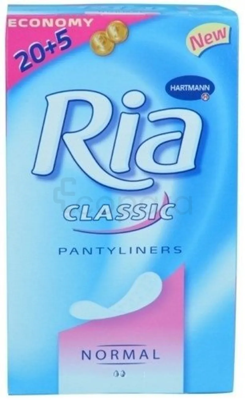RIA CLASSIC PANTYLINERS NORMAL BOITE DE 25