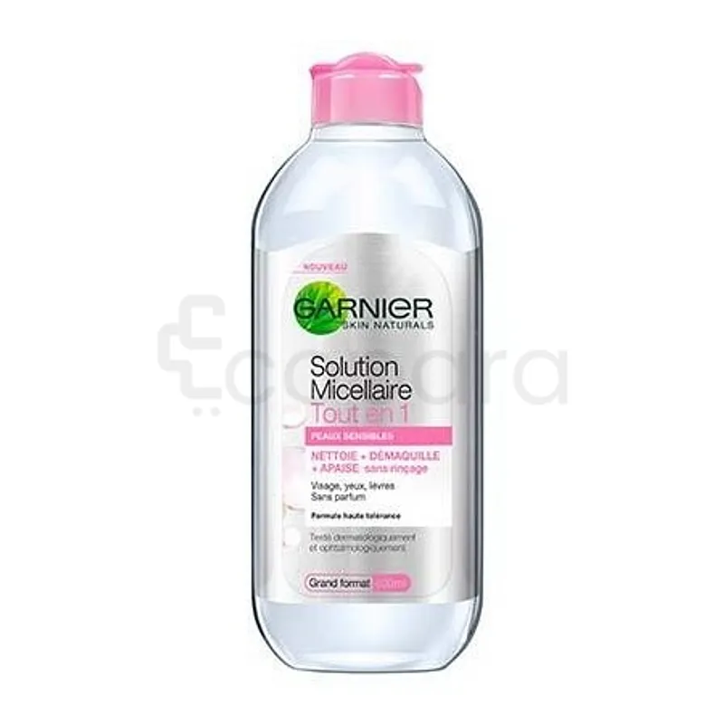 GARNIER SKINACTIVE SOLUTION MICELLAIRE TOUT ROSE EN1 400ML