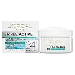 L'OREAL TRIPLE ACTIVE MULTI-PROTECTION DAY 24H NORMAL AND COMBINATION SKIN 50ML