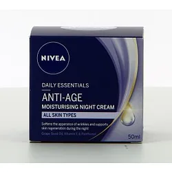 NIVEA DAILY ESSENTIALS ANTI-AGE CREME DE NUIT 50ML
