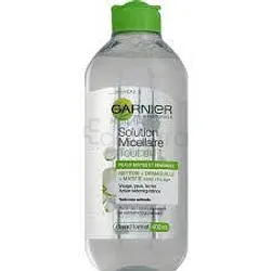 GARNIER SKINACTIVE SOLUTION MICELLAIRE TOUT VERTE EN1 400ML