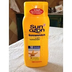 SUN OZON LOTION SPF10 HYDRO COMPLEXE 24 200ML