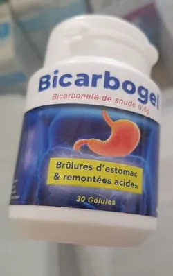 BICARBOGEL BICARBONATE DE SOUDE BOITE DE 30 GELULES