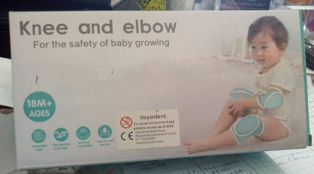 KNEE AN ELBOW FOR THE SAFTY OF BABY GROWING +18OIS REFERENCE 81323