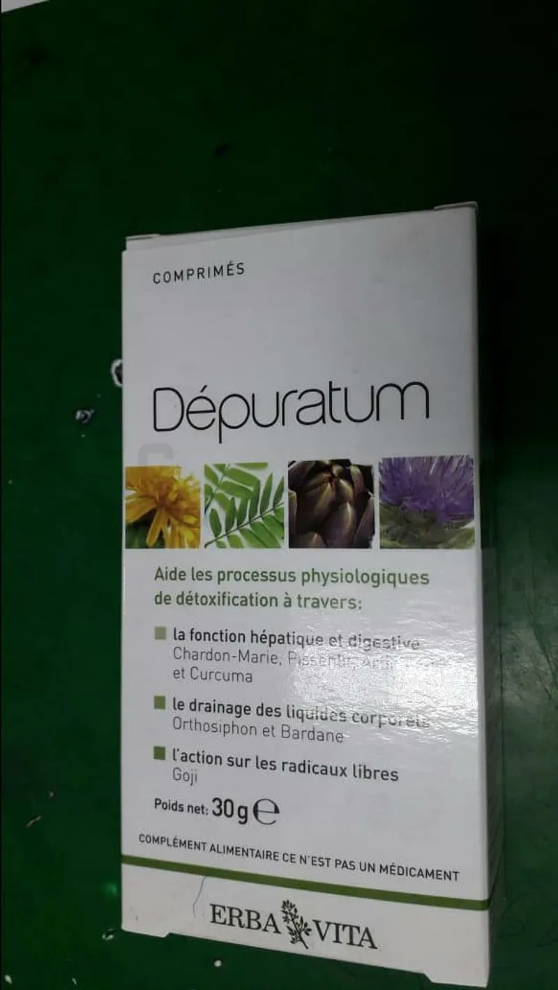 DÉPURATUM BOITE DE 30 COMPRIMES