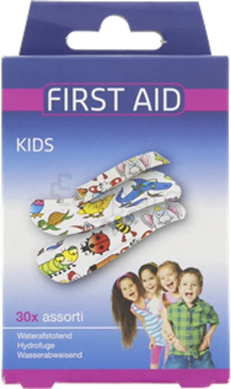 FIRST AID SPARADRAP KIDS BOITE DE 30