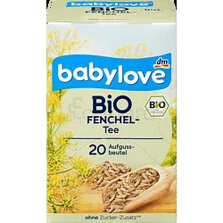 BABYLOVE BIO FENCHEL TEE BOITE DE 20