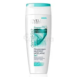 EVELINE SKIN CARE 360 LAIT MICELLAIRE 3EN1 PEAU MIXTE A GRASSE 200ML