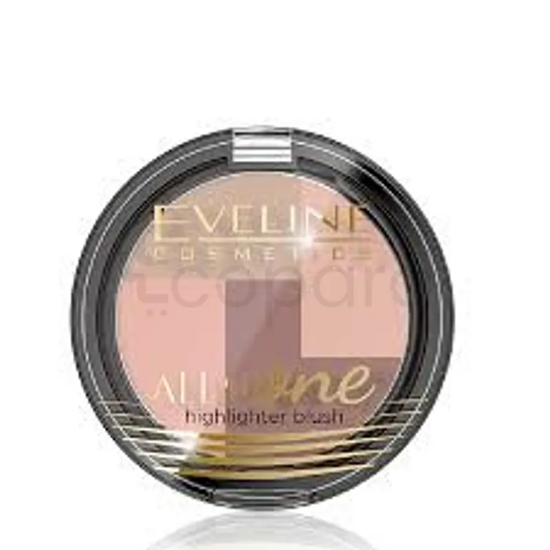 EVELINE HIGHLIGHTER BLUSH ALL IN ONE NUMERO 1