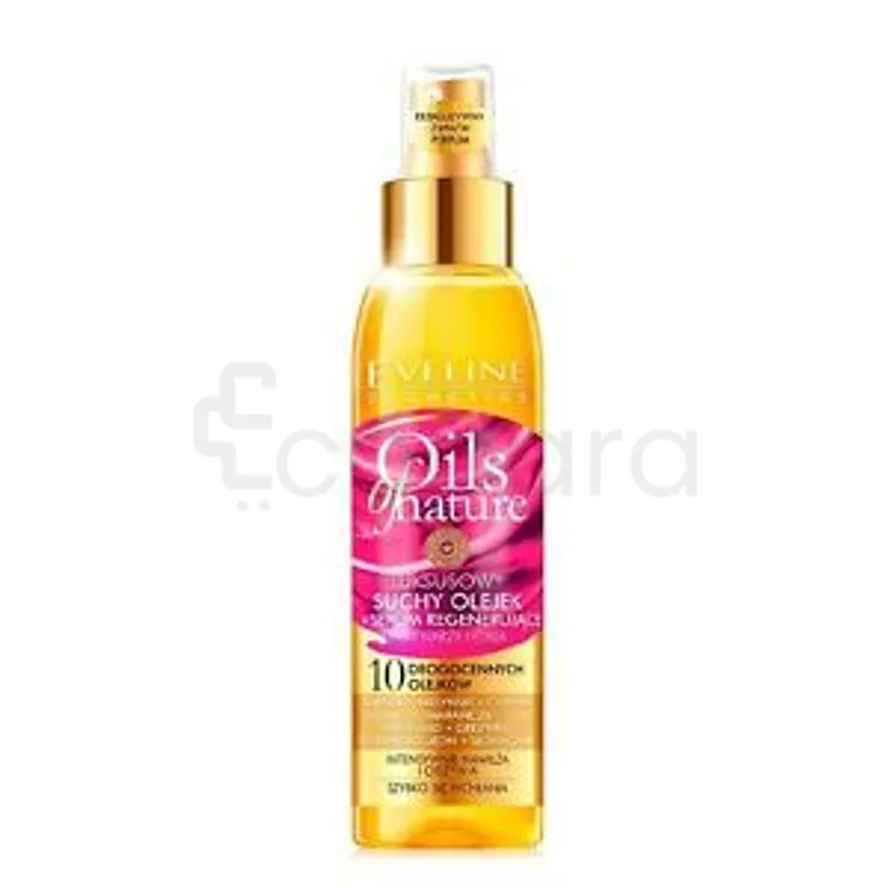 EVELINE OILS OF NATURE HUILE SECHE REGENERANTE ET SERUM POUR VISAGE ET CORPS 10 125ML