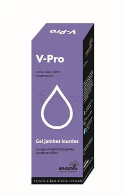 V-PRO GEL JAMBES LOURDES 125ML
