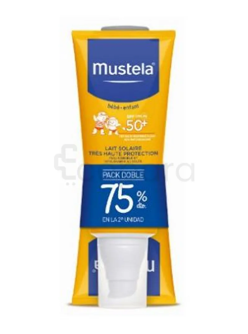 MUSTELA PACK DOUBLE LAIT SPRAY TRES HAUTE PROTECTION SPF50 2*200ML