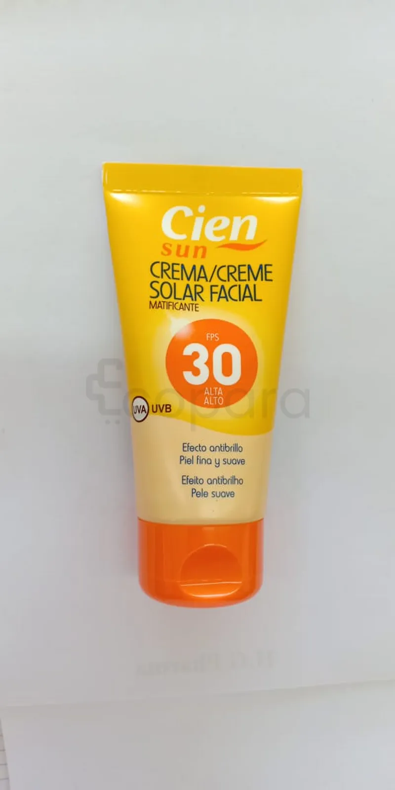 CIEN SUN CREMA SOLAR FACIAL CREME SOLAIRE VISAGE SPF30 50ML